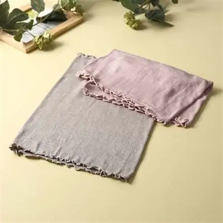 和歌山県産シルク腹巻き2枚セット　サンドベージュ・スモーキーピンク_装飾品・工芸品  服飾小物 _【1117230】