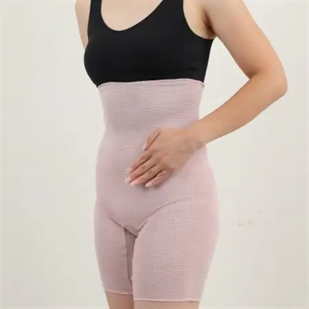 シルク腹巻きパンツ インナー スパッツ  スモーキーピンク_装飾品・工芸品  服飾小物 _【1264702】