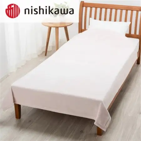 西川のシール織綿毛布　ピンク　ダブル　180×210cm　FQ23231019/100_雑貨・日用品 毛布 寝具 _【1445415】