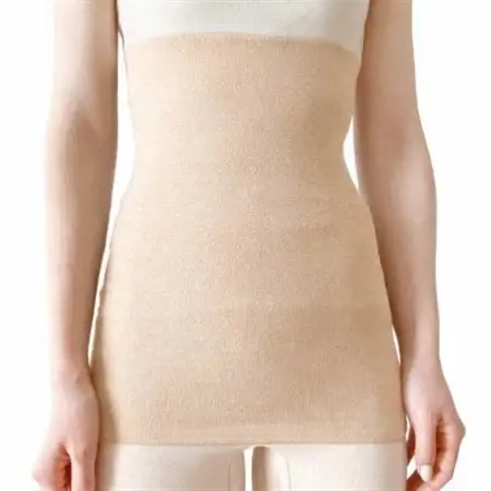 シルク100%オールシーズン腹巻き(男女兼用)【オートミール1枚】_装飾品・工芸品  服飾小物 _【1487956】