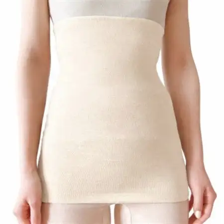 シルク100%オールシーズン腹巻き(男女兼用)【クリーム1枚】_装飾品・工芸品  服飾小物 _【1487958】