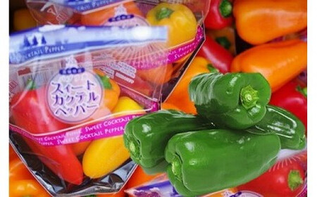 L-34 ピーマンの街からお届け！神栖市産の ピーマン ＆ ミニパプリカ（各1kg）2種 セット やさい 野菜 パプリカ 国産