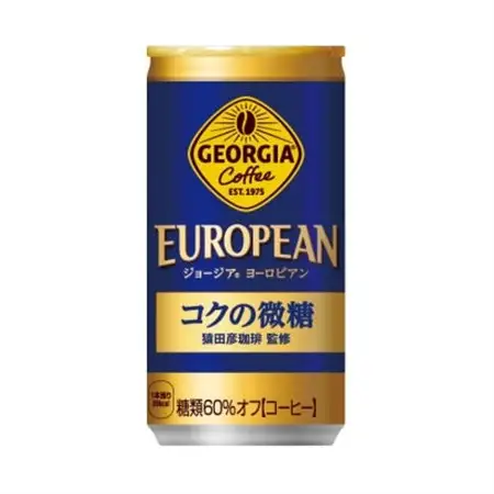 ジョージア ヨーロピアン コクの微糖 185g缶×30本_飲料・ドリンク 飲料 コーヒー・コーヒー豆 _【1494916】