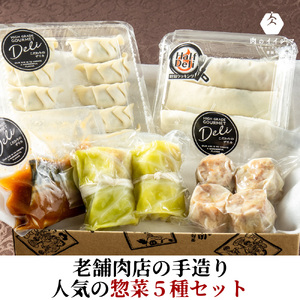 特製餃子 おかず お惣菜 ギフト 人気ベスト5セット 肉のイイジマ（DU-117）