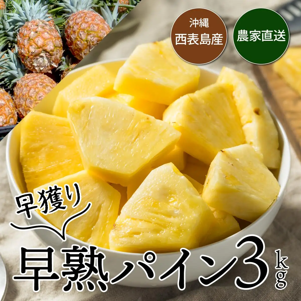  早穫り完熟パイン
