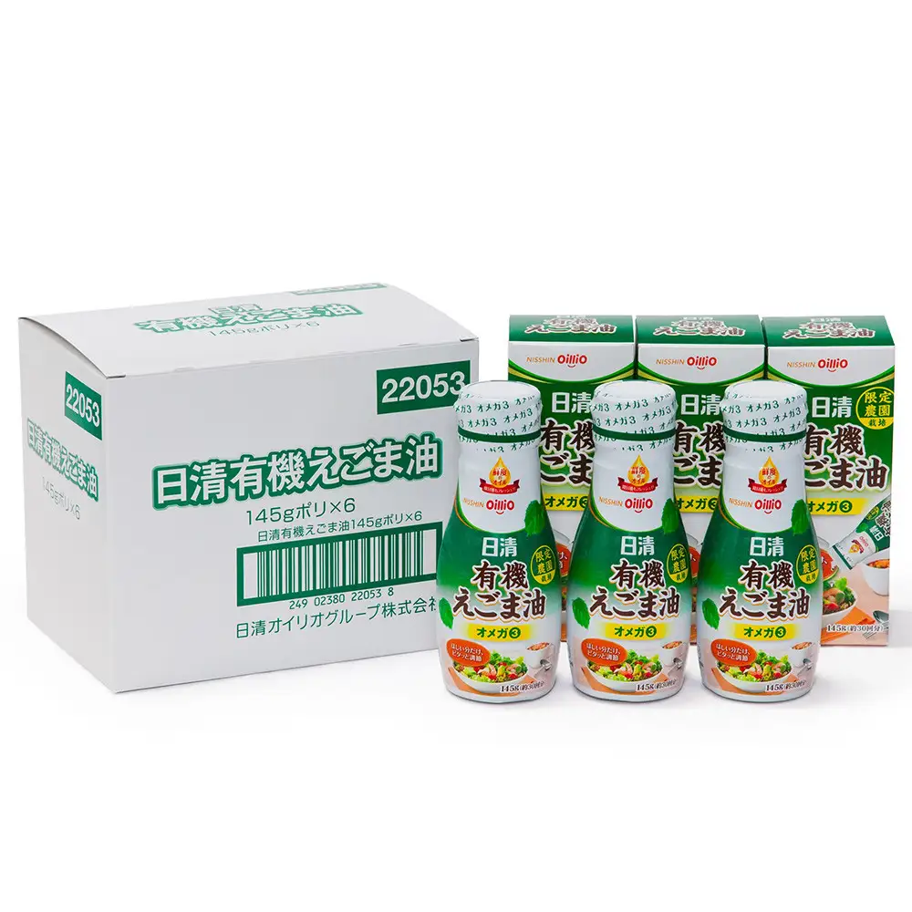 大醤 日清 有機えごま油145g×6本入_調味料 えごま油 食用油_【1173690】