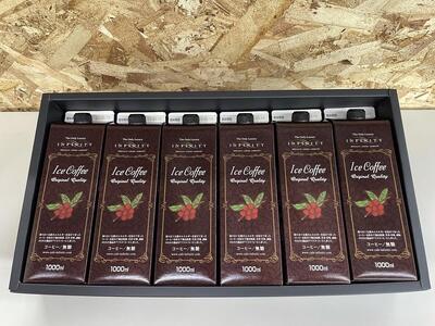 INFINITY アイスコーヒー 無糖 6本セット