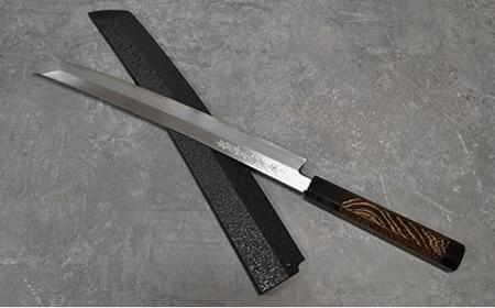 青木刃物製作所「銀三先丸正夫」斬月 ヌリサヤピン付き 300mm