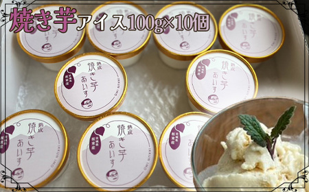焼き芋アイス100g×10個 No.689