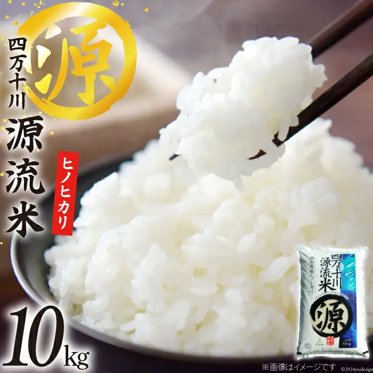 四万十川源流米 10kg [JA高知県高西営農経済センター津野山経済課 高知県 津野町 26ah0023]