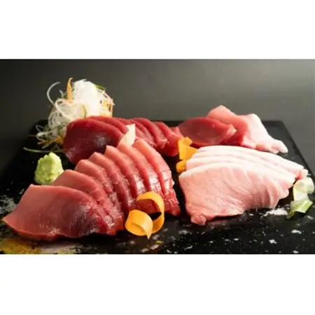 和歌山県串本産　本マグロ(養殖)トロ＆赤身セット　500g(冷凍)【配送不可地域：離島】【1491175】