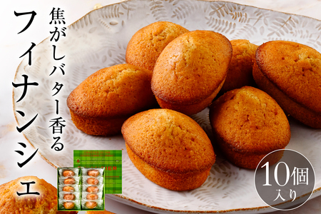 【チーズガーデン】フィナンシェ 10個入【 チーズケーキ 菓子・スイーツ 那須塩原市 】 ns002-019