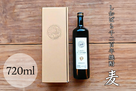 しおばら千二百年焼酎・麦(720ml)【 お酒 栃木県 那須塩原市 】 ns049-004
