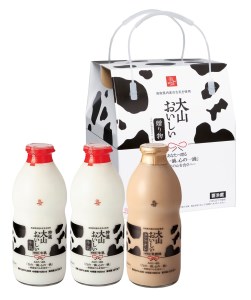 MS-71　大山乳業「大山おいしいギフトミルク」大山おいしい牛乳900ml×2本 大山おいしいカフェオレ900ml×1本