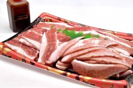 松阪豚 香味ダレ付 焼肉 セット 約800ｇ 豚肉 豚肉【002230】