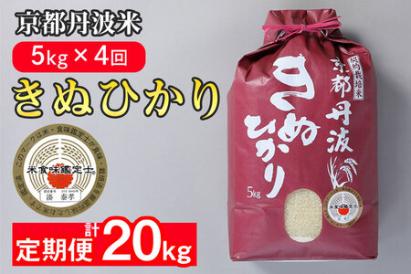 【4回定期便】きぬひかり 5kg 定期便 精米 白米