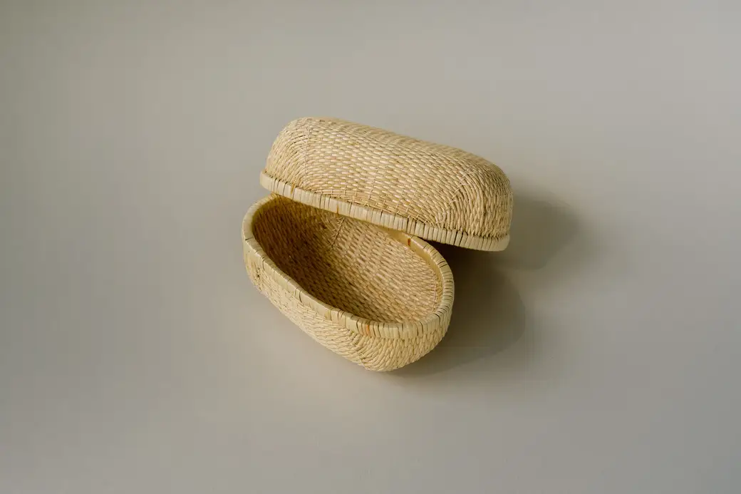 【伝統工芸品】KORI ANRI JAPAN「MUSUBU ヤナギの器」 "Sサイズ" 柳行李 / 豊岡杞柳細工 飯行李 弁当箱 お弁当 行楽 ピクニック ランチボックス