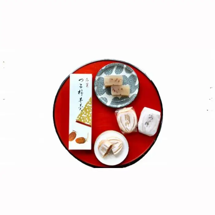 南砺市の干柿を使用したつる柿最中9個＋つる柿羊羹2本《南砺の逸品》