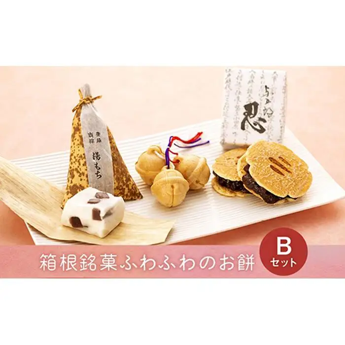 和菓子 詰め合わせセット 箱根銘菓ふわふわのお餅【B】［和菓子］
