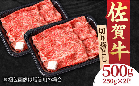 佐賀牛 赤身とバラ肉の切り落とし 250g×2 黒毛和牛切り落とし 切り落とし[FCY013]