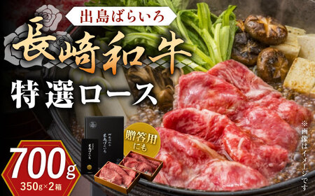 長崎和牛 牛肉すき焼き用 牛肉すき焼き 700g[QBN009]