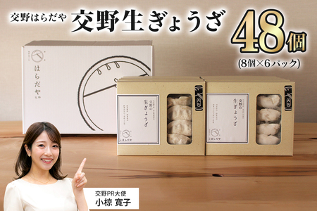 交野はらだや《交野生ぎょうざ／48個》冷凍餃子 [0050]
