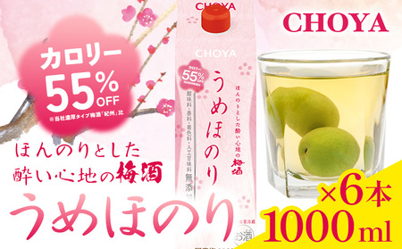 うめほのりセット 1000ml×6本箱入 