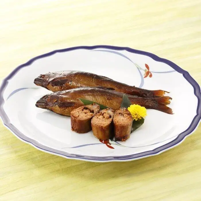 ＜あゆの店きむら＞ 滋賀県産 子持ちあゆの姿煮 TA40 (子持ちあゆの姿煮×5)