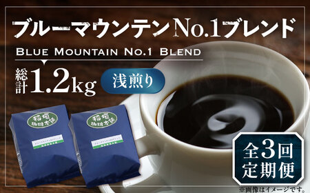 【全3回定期便】ブルーマウンテン NO.1 ブレンド コーヒー ( 浅煎り )[VAS167] 珈琲 コーヒー 
