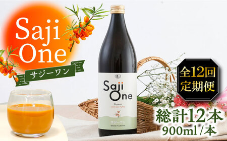 【全12回定期便】サジー ジュースが毎月届く！SajiOneオーガニック（1本）[VAX032]
