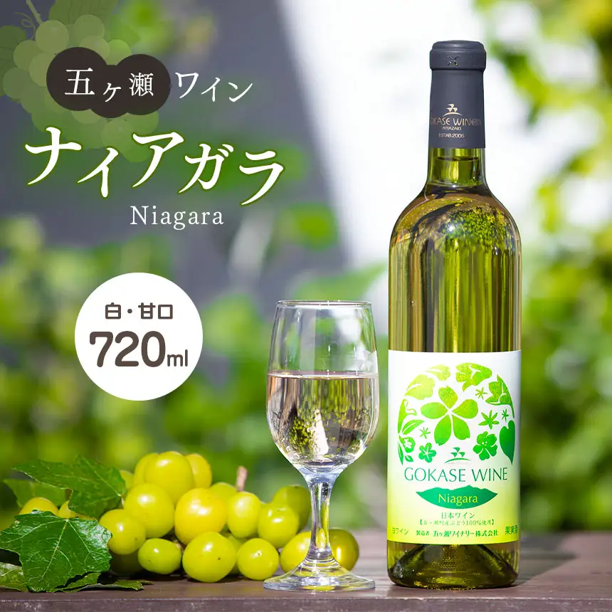 五ヶ瀬ワイン　ナイアガラ（白・甘口）