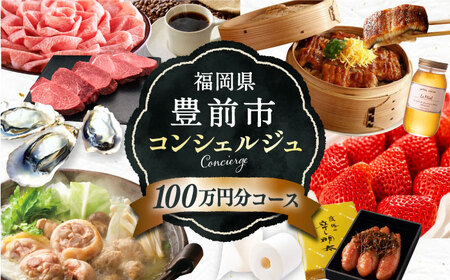 【あなただけの特別プラン】豊前市 コンシェルジュ 寄附額 100万円 コース おすすめ おまかせ 定期便 [VZZ002]
