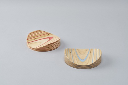 トレイ「mokume」【レッド】