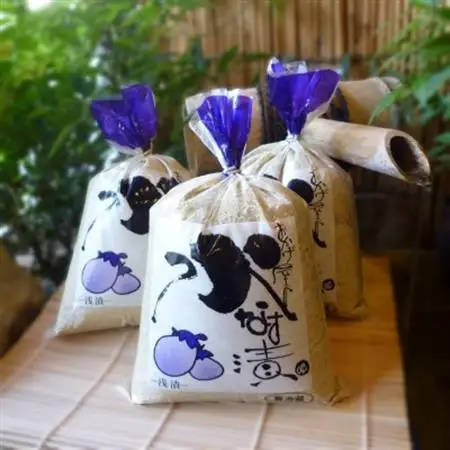 【おかげ屋の水なす漬】旬の野菜にこだわる八百屋が特製のぬかで作ったお漬物　6個入_惣菜・加工品  漬物 _【配送不可地域：離島】【1482237】