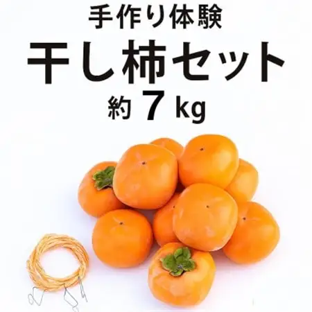 【先行受付】柳フルーツ園 干し柿セット 約7kg_果物・フルーツ 柿（カキ）  かき_【1457277】