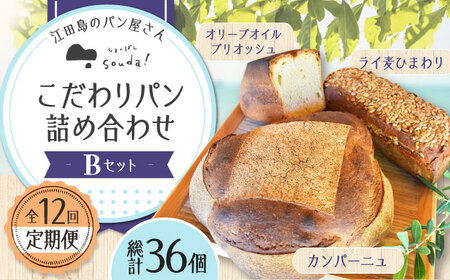 【全12回】パン詰め合わせB パン[XAQ012]