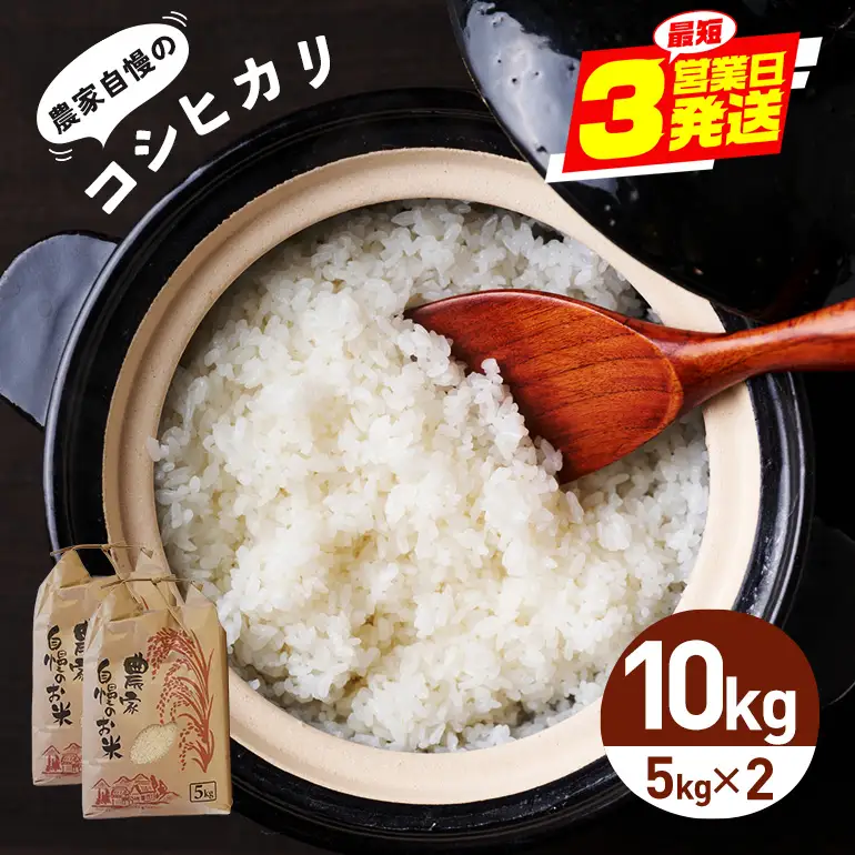 米 10kg 八百津町産コシヒカリ！ 数量限定 (459)