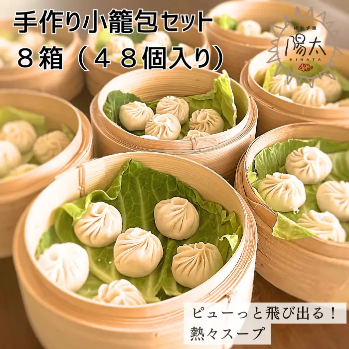 手造り小籠包セット 48個[6個入×8箱] / ぱおず屋陽太 冷凍 惣菜 大容量 信州 長野県 諏訪市 諏訪 [83-02]