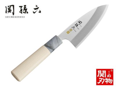 H12-62 ＜ステンレス和包丁 （片刃）＞ ◇貝印 関孫六 銀寿ST 和包丁 出刃105mm～出刃包丁 小ぶり 小さいサイズ でば 魚調理 天然木 錆びにくい お手入れしやすい 調理器具 キッチンツール ギフト 贈り物にも～