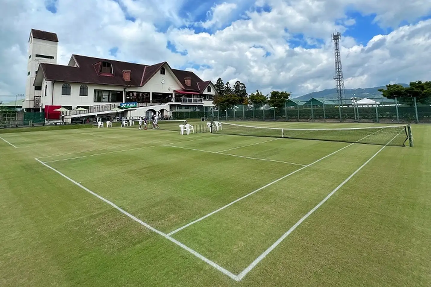 日本最高のグラスコート専有チケット（5面）：D110-001