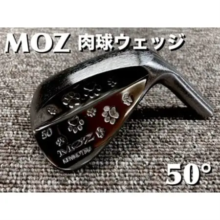 MOZ 肉球ウェッジ  50° コバルトブラック・ミラー仕上げ (モーダス W 105)_雑貨・日用品 ゴルフ用品 スポーツ・アウトドア用品 _【1503444】