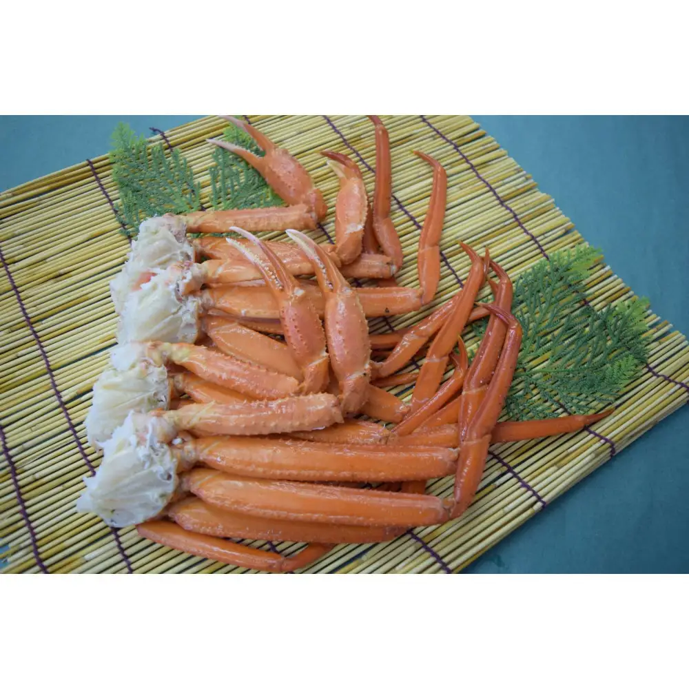 ＜土日祝着＞＜5月中旬～9月中旬発送不可＞茹で紅ずわいがに肩足(約1kg・5～9肩)