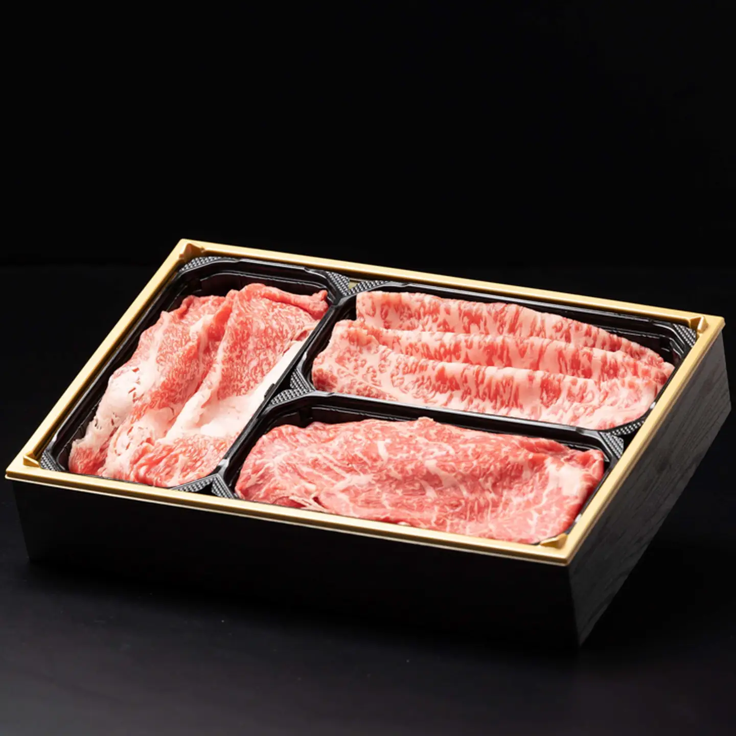 食べ比べ 佐賀牛スライス3種盛り（100g×3）：B185-001