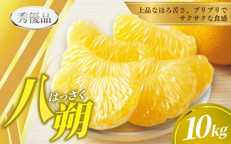 先行予約】秀優品 八朔 10kg 【M～3Lサイズ混合】【2027年2月上旬から