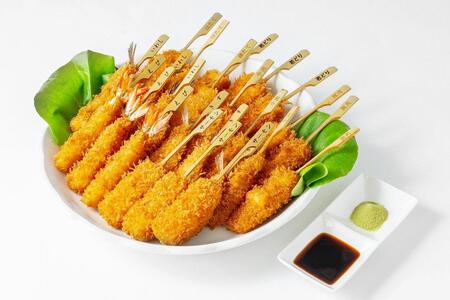 富惣 串揚げ 8種 24本 セット 塩&ソース付き【富惣 串揚げ 惣菜 お惣菜】