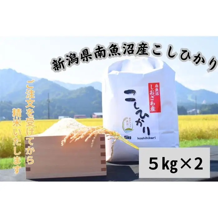 新潟県南魚沼市の豊かな自然が育んだ、極上のコシヒカリ 10kg