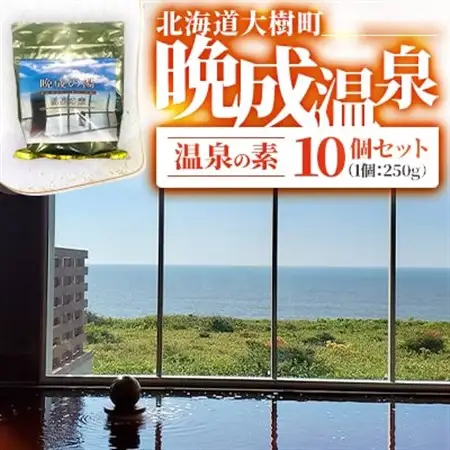 晩成温泉　温泉の素　250g×10個セット_美容 入浴剤  _【1448939】