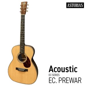 アストリアス アコースティックギター EC.PREWAR（ケース付）_アコースティックギター アストリアス EC PREWAR 楽器 音響機器 スタンダードモデル 新品 アコギ ギター オーディトリアムボディ メキシコ貝 トーチインレイ ヘリンボーンパーフリング 手加工 弦楽器 音楽 演奏 お取り寄せ 福岡県 久留米市 送料無料 〔Qx044〕