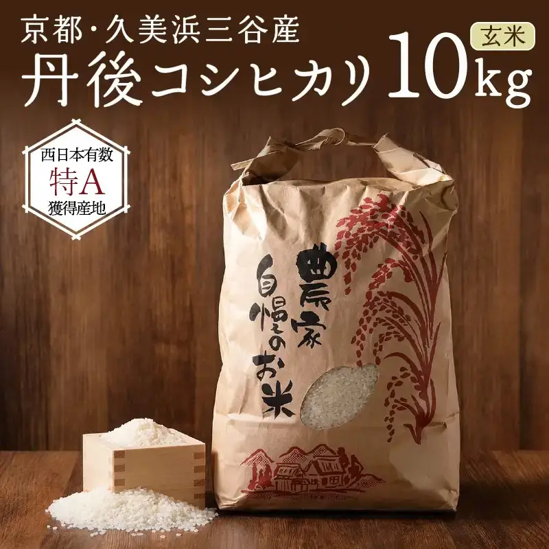 【令和8年】コシヒカリ 玄米 10kg コシヒカリ 京丹後市