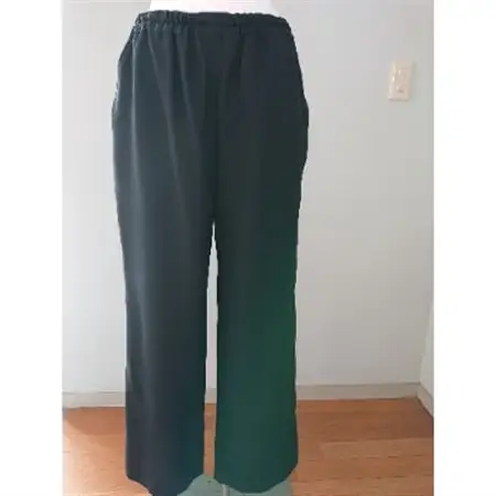 シルクパンツ　黒　丹後シルク_装飾品・工芸品 女性・レディース 洋服 _【1222521】
